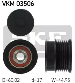 VKM 03506 SKF Механизм свободного хода генератора VKM 03506 SKF Механизм свободного хода генератора